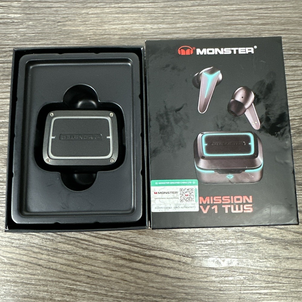 Monster Mission‎ V1 TWS Gaming Earbuds Noise Cancelling Gaming Earbuds